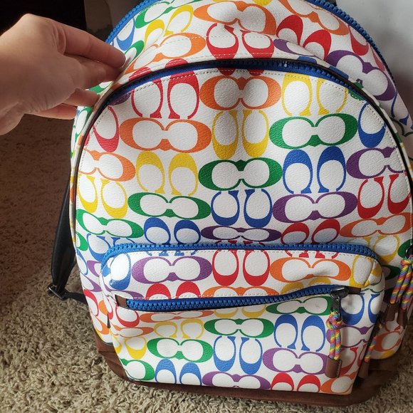 Limited edition LGBTQ Coach Pride backpack - Picture 9 of 9